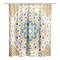 Blue and Yellow Mandala 71" x 74" Shower Curtain